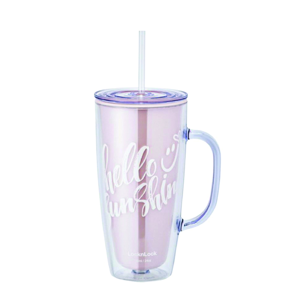 Ly Nhựa Hai Lớp Locknlock Double Wall Cold Cup 720Ml - 2 Màu (Xanh Da Trời, Hồng) - HAP503, , large image number 2